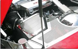 Perforated Stainless Air Box Filter Cover for Camaro