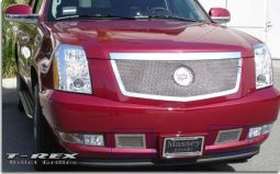 Upper Class Stainless Mesh Bumper Grille Inserts 2007-2012 Escalade