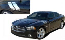 Double Bar Body Stripe Kit for 2011 2012 2013 2014 Dodge Charger