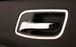 Polished Stainless Interior Door Handle Trim for 2011 2013 Charger