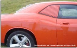 Side Window Louvers for 2008-2015 Dodge Challenger