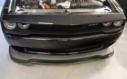 Hellcat Lip Spoiler with Real Carbon Fiber Overlay