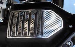 Perforated Stainless Factory Air Box Cover for Dodge Challenger HEMI