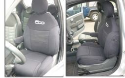 Custom Fit Seat Covers for 2012 2013 2014 2015 Fiat 500 or 500L