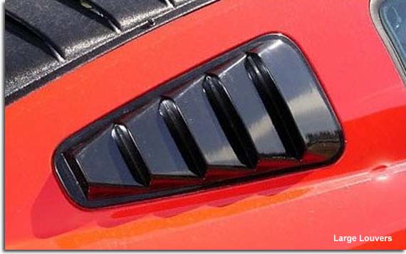2000 Ford mustang side window louvers #1