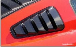 Side Window Louvers for 2005 2006 2007 2008 2009 Ford Mustang