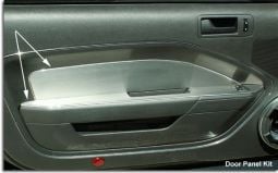 Brushed Door Panel Trim for 2005-2009 Mustang