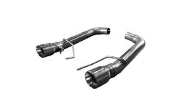 Kooks Axle-back w Polished Tips and Muffler Delete for 2015-2017 Mustang GT 5.0L