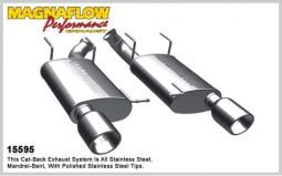 MagnaFlow Exhaust 15595 for 2011 Ford Mustang 3.7L V6