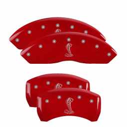 MGP Caliper Covers 2005-2009 Ford Mustang (Red)