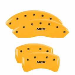 MGP Caliper Covers 2010-2014 Ford Mustang (Yellow)