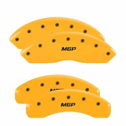 MGP Caliper Covers 2015-2022 Mustang Ecoboost and V6 (Yellow)