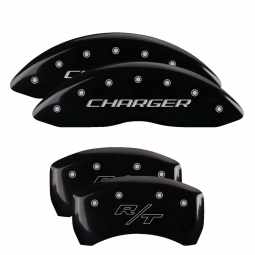 MGP Caliper Covers for 2011-2018 Dodge Charger V6 (Black)