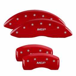 MGP Caliper Covers 2005-2013 C6 Corvette Base (Red)