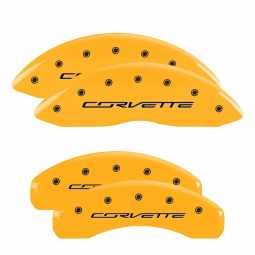 MGP Caliper Covers 2014-2019 C7 Corvette Stingray (Yellow)