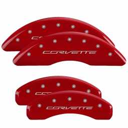 MGP Caliper Covers 2014-2019 C7 Corvette Stingray  (Red)
