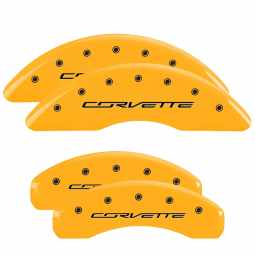 MGP Caliper Covers 2014-2019 C7 Corvette Stingray  (Yellow)