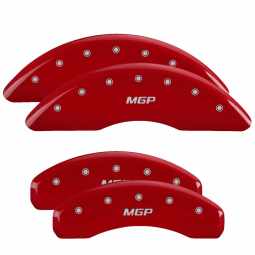 MGP Caliper Covers for 2012-2015 Chevrolet Camaro ZL1 (Red)