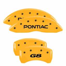 MGP Caliper Covers Pontiac G8 (Yellow)
