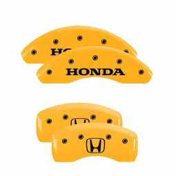 MGP Caliper Covers 2004-2005 Honda Civic Si (Yellow)