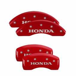 MGP Caliper Covers 2004-2005 Honda Civic Si (Red)