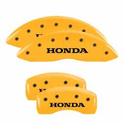 MGP Caliper Covers for Honda Ridgeline (Yellow)