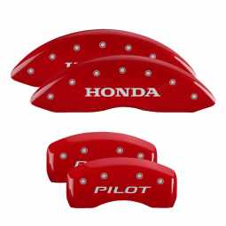 MGP Caliper Covers for Honda Pilot (Red)