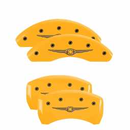 MGP Caliper Covers for Chrysler Crossfire (Yellow)