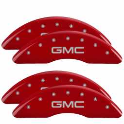 MGP Caliper Covers GMC Sierra 2500 HD (Red)
