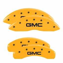 MGP Caliper Covers for GMC Sierra 1500 (Yellow)