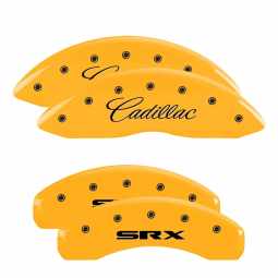 MGP Caliper Covers for Cadillac SRX (Yellow)