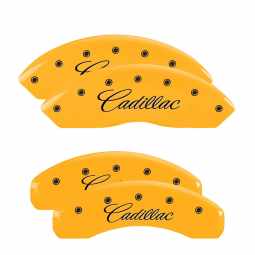 MGP Caliper Covers for Cadillac DTS (Yellow)
