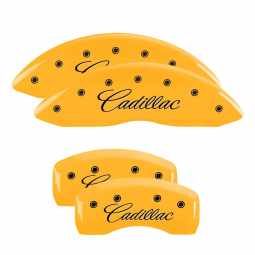 MGP Caliper Covers for Cadillac ATS (Yellow)