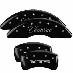 MGP Caliper Covers for Cadillac XTS (Black)