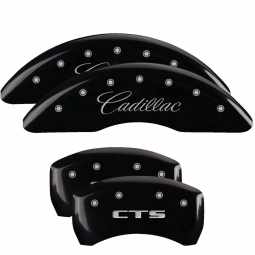 MGP Caliper Covers for Cadillac CTS (Black)
