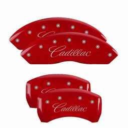 MGP Caliper Covers for Cadillac XT5 (Red)