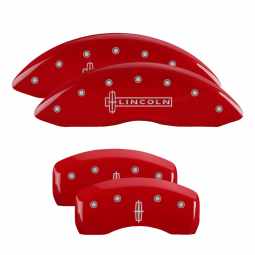MGP Caliper Covers for Lincoln MKZ (Red)