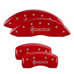 MGP Caliper Covers for Lincoln Continental (Red)