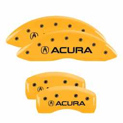 MGP Caliper Covers for Acura TL (Yellow)