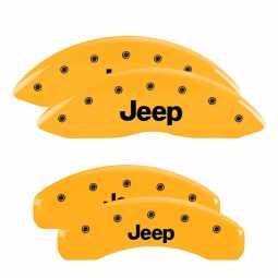 MGP Caliper Covers for Jeep Commander (Yellow)