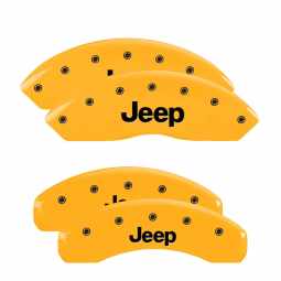 MGP Caliper Covers for Jeep Liberty (Yellow)