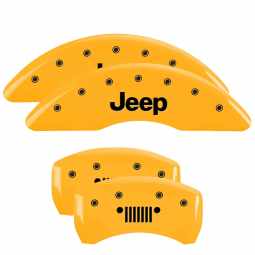 MGP Caliper Covers for Jeep Cherokee (Yellow)