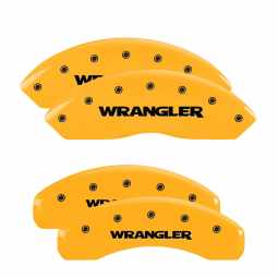 MGP Caliper Covers Jeep Wrangler (Yellow)