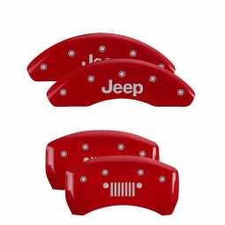 MGP Caliper Covers for Jeep Renegade (Red)