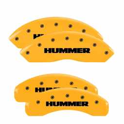 MGP Caliper Covers for Hummer H3 (Yellow)
