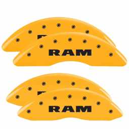 MGP Caliper Covers for Ram 3500 (Yellow)