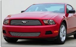 2010-2011 Mustang V6 T-Rex Overlay Billet Grilles