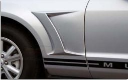 Xenon Front Fender Scoops for 2010-12 Mustang