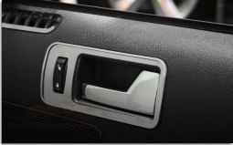 Brushed Doorhandle Trim Plate for 2010 2011 2012 Mustang