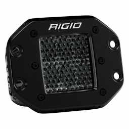 Rigid 212513BLK Spot Diffused Midnight Flush Mount Pair D-Series Pro